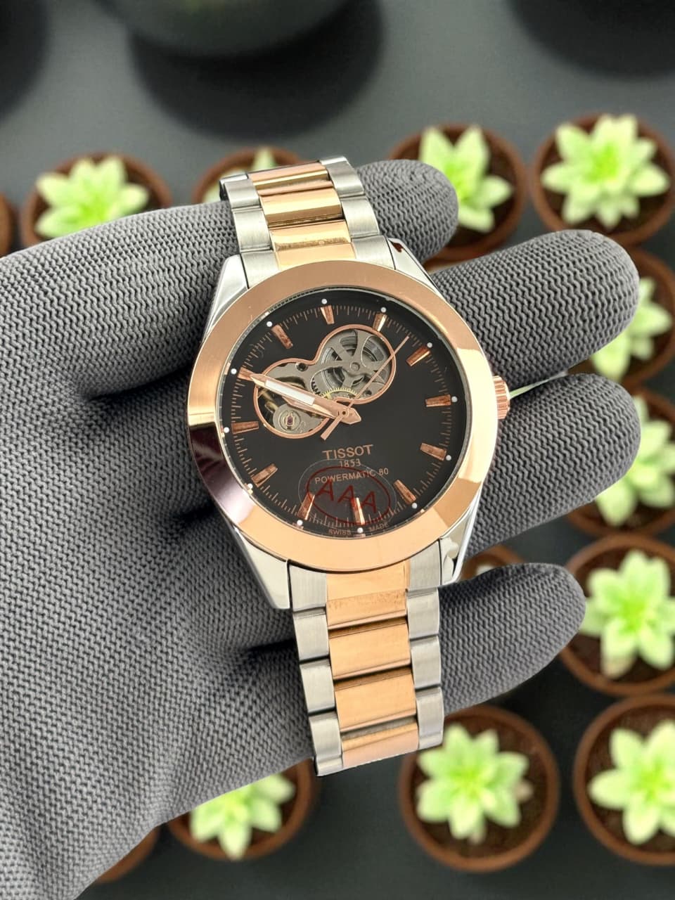 TISSOT 42mm dial watch for men